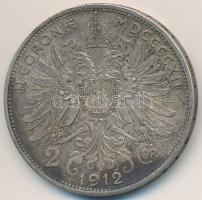 Ausztria 1912. 2K Ag "Ferenc József" T:2-
Ausztria 1912. 2 Corona Ag "Franz Joseph&q...