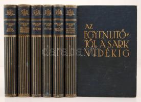 Cholnoky Jenő: A Föld titkai I-VI. Bp., 1930-32, Singer és Wolfner. Kiadói aranyozott egészvászon-kötésben, néhol kisebb kopásokkal. Minden kötet fotókkal, ábrákkal térképvázlatokkal gazdagon illusztrálva.