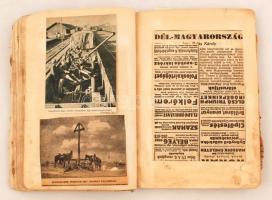 cca 1941 A kor Bácskával l kapcsolatos  újságkivágásai   füzetbe ragasztva, több száz oldal érdekes ...