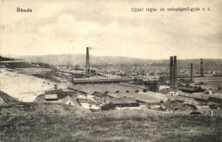 Budapest III. Óbuda; Újlaki tégla- és mészégető-gyár rt.