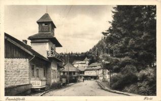 Tusnádfürdő, Baile Tusnad;. Fő út / main street (EK)