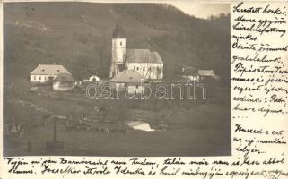 1905 Dóczyfürésze, Píla; templom / church, photo