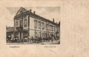 Tiszafüred, Bika szálloda, Goldstein Adolf kiadása (kopott / worn)