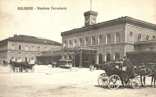 Bologna, Stazione Ferroviaria / railway station, tram