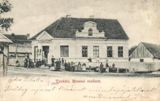 Türkös (Brassó) Egyed István kereskedése / shop (fl)