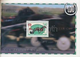 Versenylovak bélyegfüzet Horse Racing stamp booklet