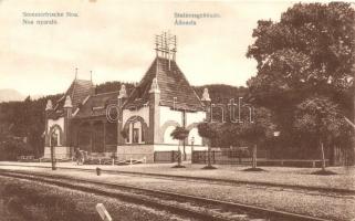 Brassó, Brasov; Noa nyaraló vasútállomás / railway station (EK)