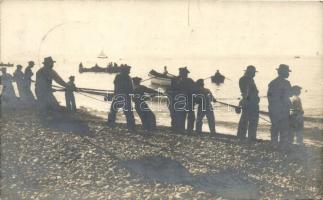 1912 Senigallia, fishermen, photo (EK)