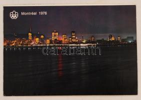 Képeslap az 1976-os montreali olimpián részt vett magyar ökölvívók aláírásával: Gedó, Badari, Orbán,...