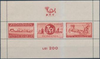 1944 Postareform blokk Mi 25