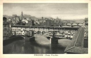 Firenze, Florence; Ponte Vecchio / bridge (EK)