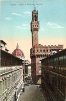 Firenze, Florence; Uffizi, Palazzo Vecchio / palace (EK)