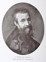 Meller Simon: Michelangelo. 17 melléklettel és 83 szövegbe nyomott képpel. Művészeti Könyvtár. Bp., ...