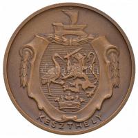 1974. "Keszthely / Dunántúli Éremcsere Nap 1974. V. 26." Br emlékérem. Szign.: György F. (...