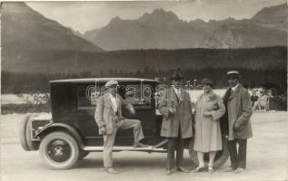 Tátra Csorba-tó / automobile, group photo