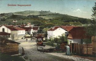 Nagyenyed, Aiud; utca, kiadja Földes Ede / street