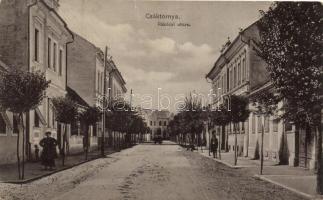 Csáktornya, Rákóczi utca, kiadja Fischer Fülöp (Strausz Sándor) / street