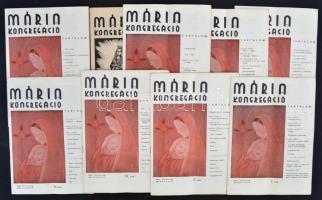 1942-1943 A Mária Kongregáció című lap 10 száma