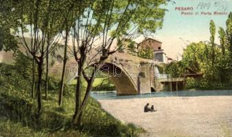 Pesaro, Ponte di Porte Rimini / bridge (EK)