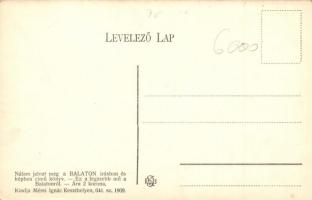 Vonyarc, Útszéli kőkereszt, kiadja Mérei Ignác a Balaton írásban