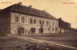 Margitta, Marghita; Mölki apátság, Henger Viktor üzlete, Sándor lisztraktára / abbey, shops  (EM)