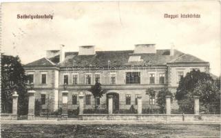 Székelyudvarhely, Odorheiu Secuiesc; Megyei közkórház, kiadja Sterba Ödön / county hospital (EK)
