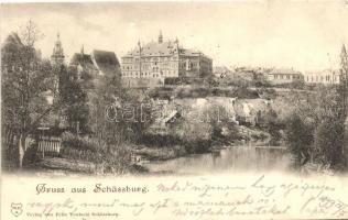 1899 Segesvár, Schassbrug, Sighisoara (EK)