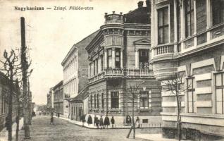 Nagykanizsa, Zrínyi Miklós utca, kiadja a Hirschler tőzsde (EB)