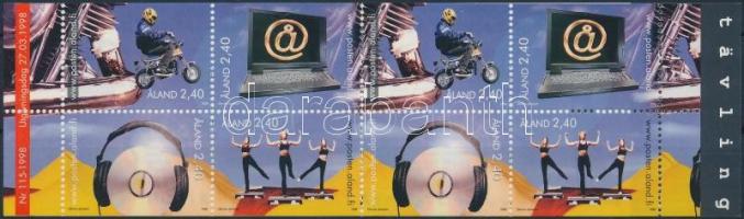 Kikapcsolódás bélyegfüzet, Entertainment stamp booklet