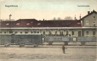Nagykikinda, Kikinda; vasútállomás / railway station