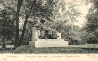 Budapest XIV. Anonymus szobor