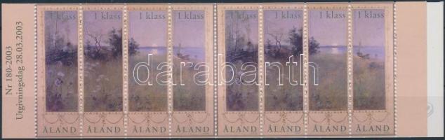 Nyári táj bélyegfüzet, Summer landscape stamp booklet