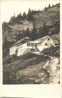 Hochschneeberg (Niederösterreich) Baumgartnerhaus 1468 m / alpine shelter house, photo (EB)