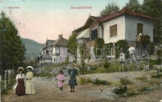 Szovátafürdő, nyaralók, kiadja Schuster Emil / villas