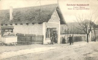 Budakeszi, Fischer Márton fűszer és vegyeskereskedése (EK)