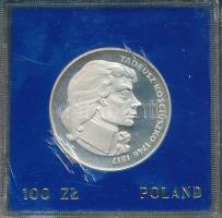 Lengyelország 1976. 100Zl Ag "Tadeusz Kosciuszko" plasztiktokban T:2(PP)
Poland 1976. 100...