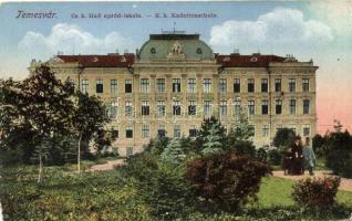 Temesvár, Timisoara; Császári és Királyi Hadapród iskola / royal officers cadet school (EM)