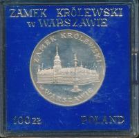 Lengyelország 1975. 100Zl Ag "A varsói királyi palota" plasztiktokban T:2(PP)
Poland 1975...