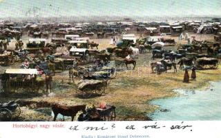 Hortobágy, Nagy vásár, kiadja Komáromi József