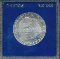 Lengyelország 1978. 100Zl Ag "Adam Mickiewicz" plasztiktokban T:2(PP)
Poland 1978. 100 Zl...