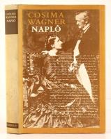 Cosima Wagner: Napló. 1869-1883. Válogatás. Bp., 1983, Gondolat. Kiadói egészvászon kötés, papír védőborítóval, jó állapotban.
