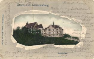 Segesvár, Schaessburg, Sighisoara; gimnázium / grammar school (EM)