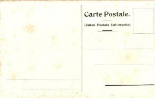 Volendam, Bonbons fins, S. Rademaker Hopjes, Holland  / Dutch candy advertisement, folkore, litho