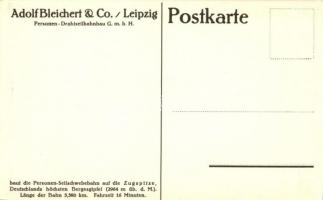 Zugspitzbahn, Adolph Bleichert & Co. Personen-Drahtseilbahnbau GmbH. / cablecar and funicular ad...