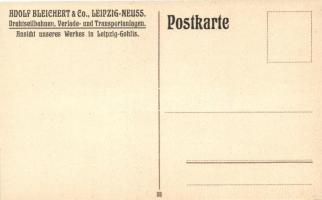 Leipzig-Neuss, Adolph Bleichert & Co. Personen-Drahtseilbahnbau GmbH. / cablecar and funicular a...