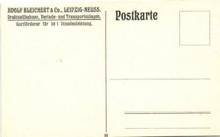 Leipzig-Neuss, Adolph Bleichert & Co. Personen-Drahtseilbahnbau GmbH. / cablecar and funicular a...