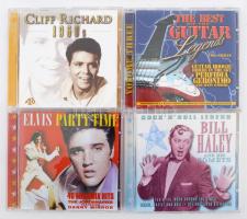 4 db Rock 'N' Roll CD (Bill Haley, Elvis, Cliff Richard, The best of the Guitar Legends)