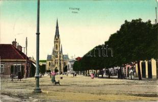 Kőszeg, Fő tér, templom, bor és sör csarnok