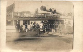 1916 A Kulpa kórházhajó a bulgáriai Ruszéban / hospital ship Kulpa in Ruse, Bulgaria, photo