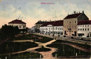 Sziszek, Sisak; Glavni trg / square (EK)